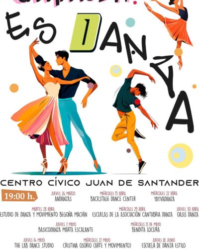 Santander es danza: Yayavadanza en Centro Cívico Juan de Santander