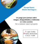 Taller: Escape Room Misión Red Segura en Centro Cultural Europeo Eureka
