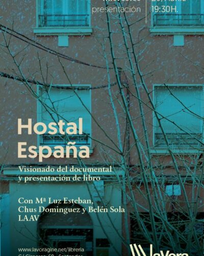 Presentación de «Hostal España» en Librería La Vorágine
