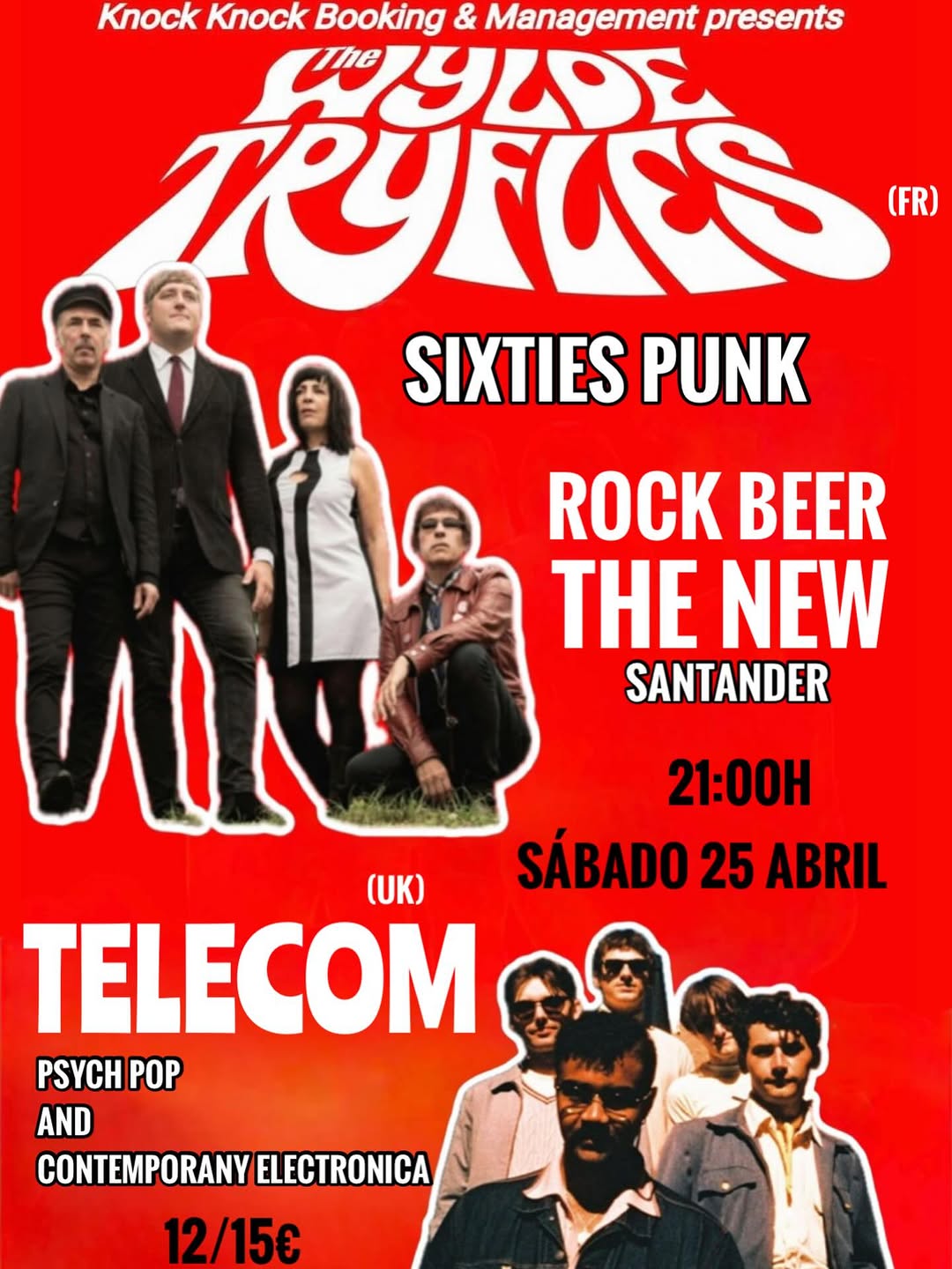 Concierto de The WYLDE TRYFLES