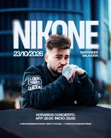 Concierto de NIKONE en Sala Kaya