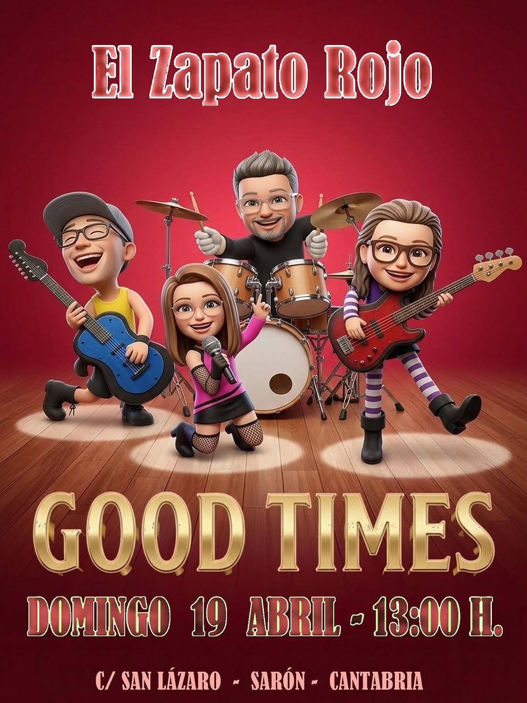 Good Times Soul en directo en El Zapato Rojo