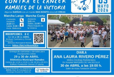 VII Marcha Solidaria contra el Cáncer en Biblioteca Municipal Ramales, Ramales de la Victoria