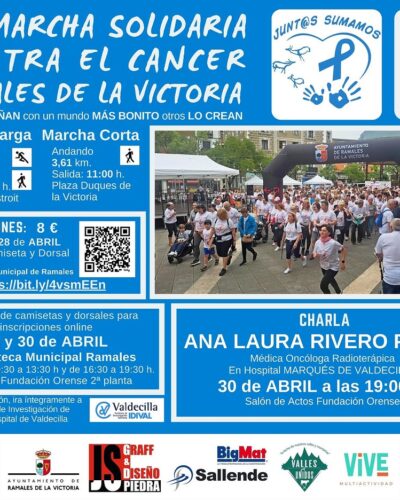VII Marcha Solidaria contra el Cáncer en Biblioteca Municipal Ramales, Ramales de la Victoria