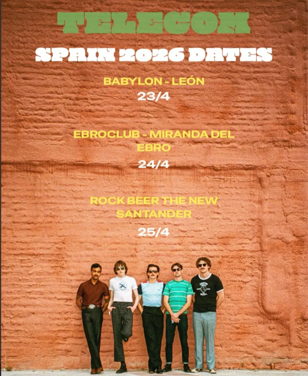 Concierto de Telecom en Rock Beer The New, Santander