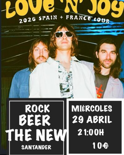 Concierto de Love ‘n’ Joy en Rock Beer The New