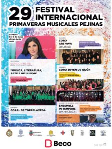 29 Festival Internacional Primaveras Musicales Pejinas en Casa de Cultura de Laredo