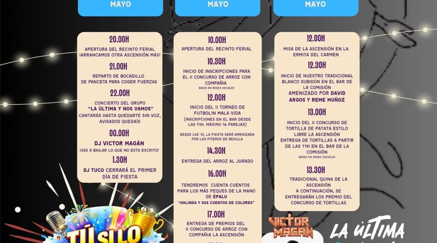 Fiestas de la Ascensión 2026 en Revilla de Camargo