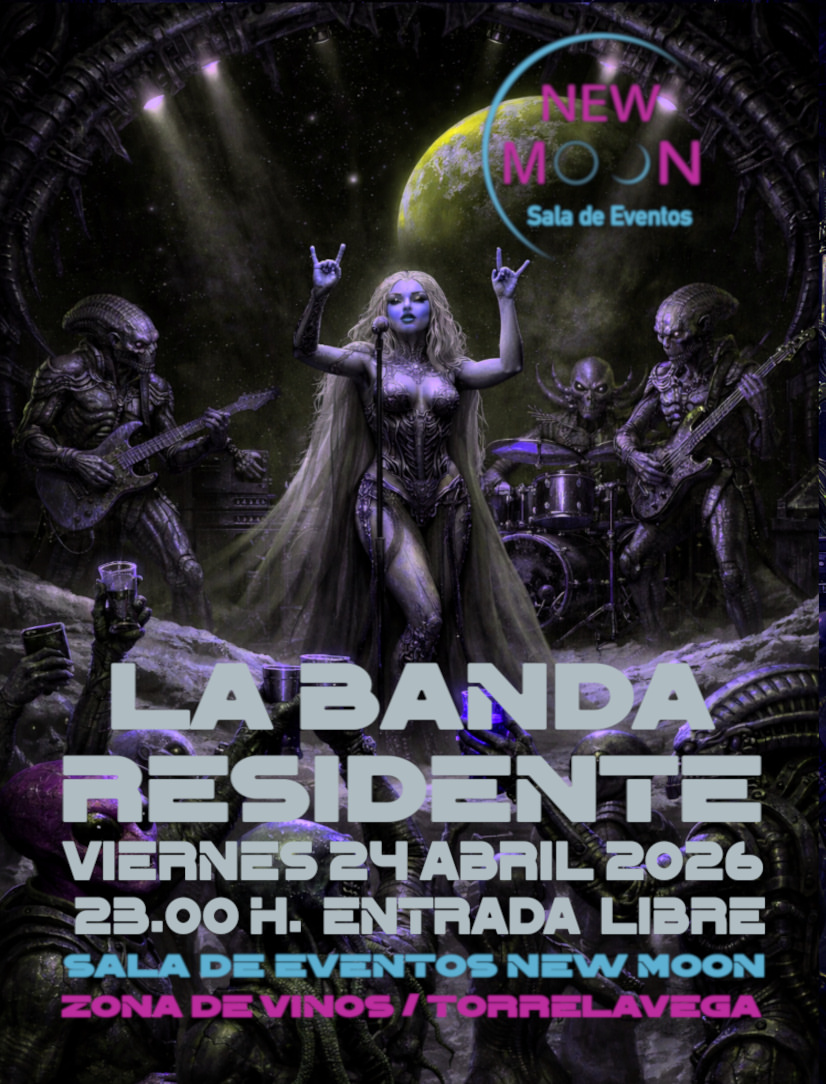 La Banda Residente en directo en Sala de Eventos New Moon