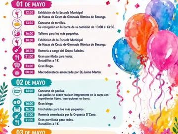 Fiestas de La Cruz de Mayo en Praves 2026