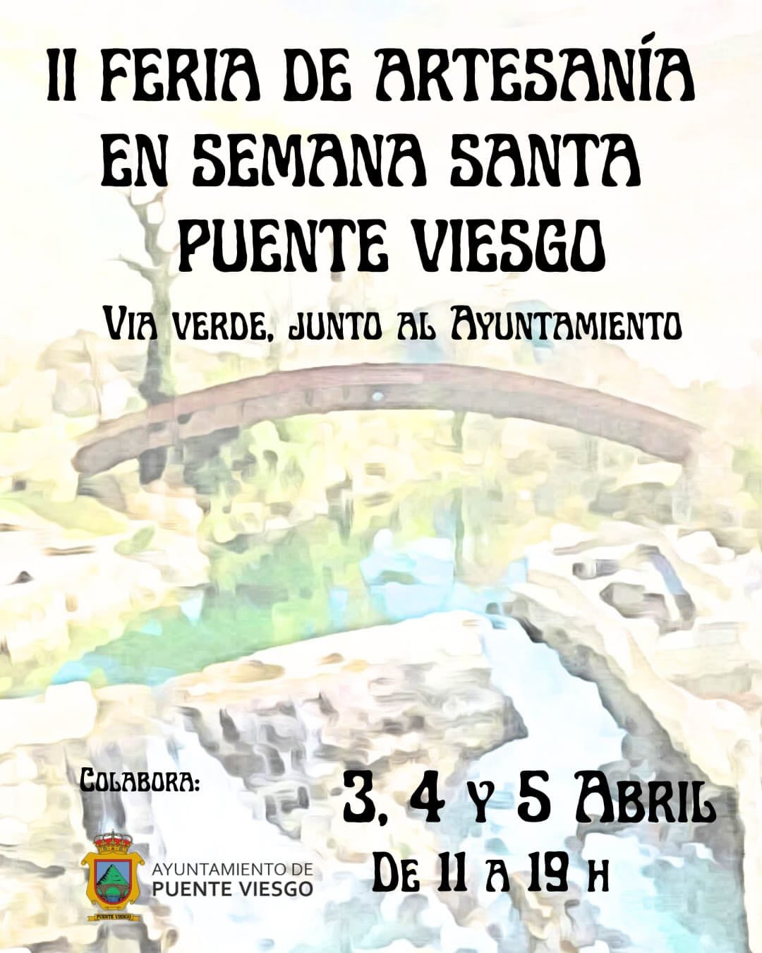 II Feria de Artesanía en Semana Santa en Via Verde, Puente Viesgo