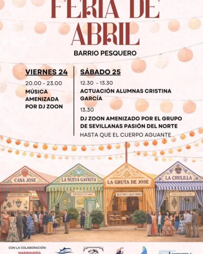Feria de Abril en el Barrio Pesquero, Santander