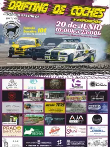 Drifting de Coches y Exposición Benéfica en Recinto Ferial del Ganao, Torrelavega