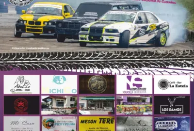 Drifting de Coches y Exposición Benéfica en Recinto Ferial del Ganao, Torrelavega