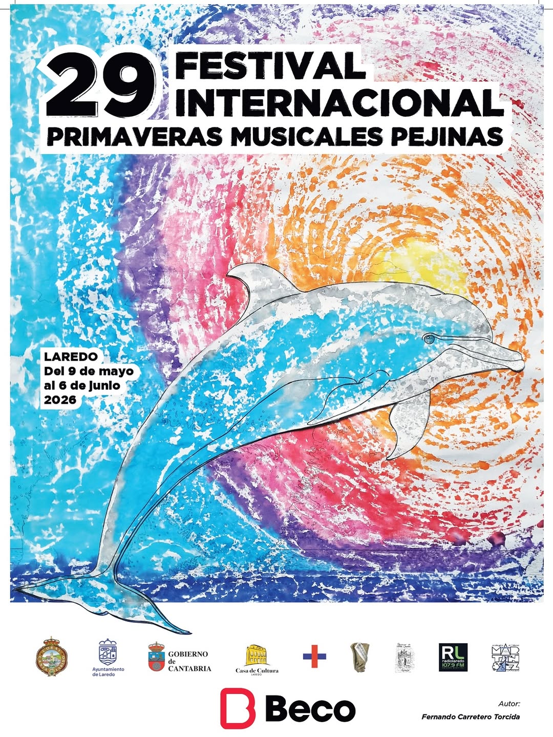 29 Festival Internacional Primaveras Musicales Pejinas en Casa de Cultura de Laredo