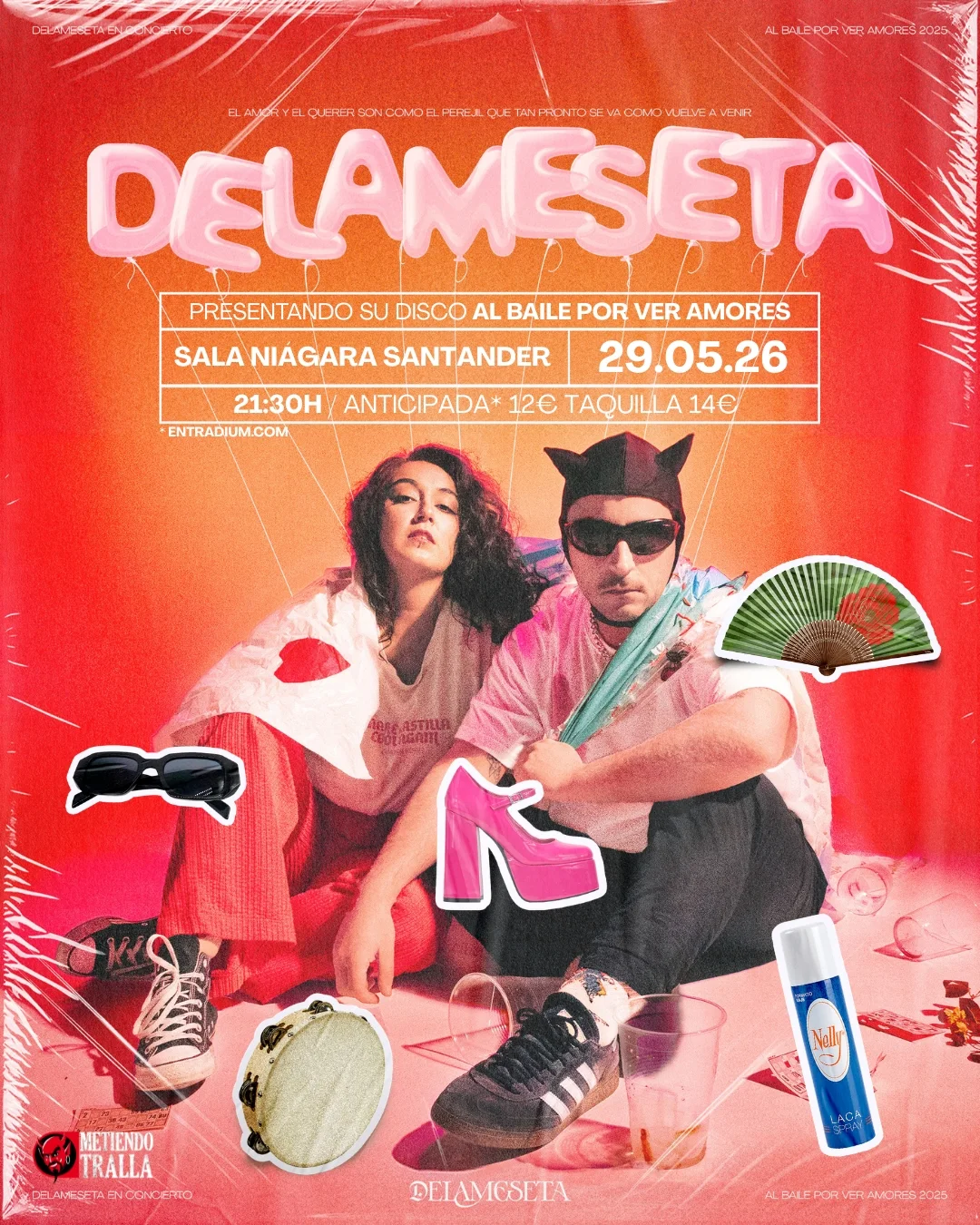 Delameseta en directo en Sala Niagara