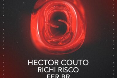 Syncio con  Hector Couto, Richi Risco y Fer BR en Escenario Santander