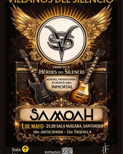 Villanos del Silencio en directo en Sala Niágara