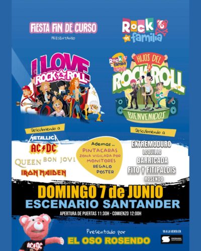 Rock en Familia en Escenario Santander