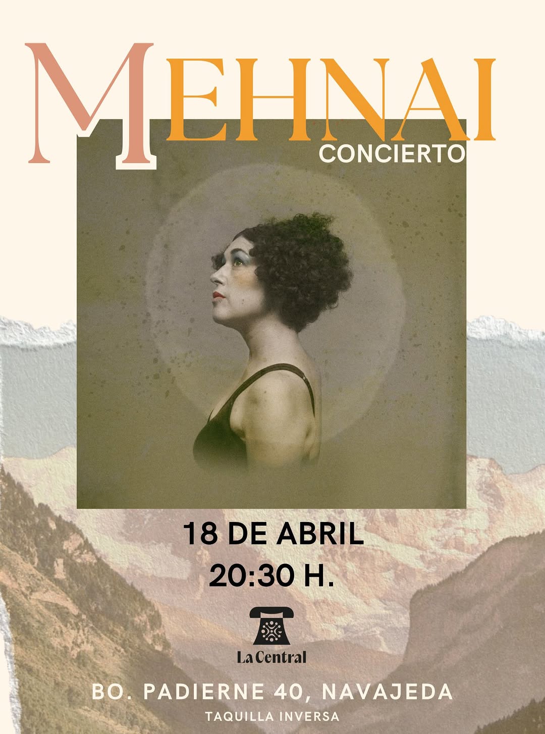 Mehnai en directo en La Central, Navajeda