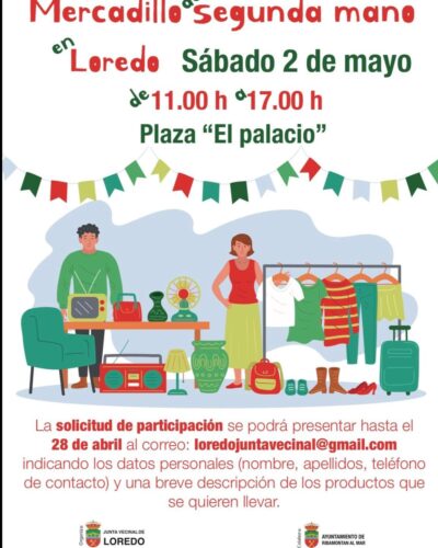Mercadillo de Segunda Mano en Plaza El palacio