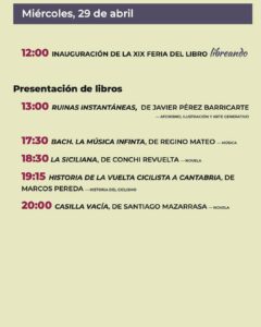 9ª Feria del Libro de Torrelavega en Avenida de España