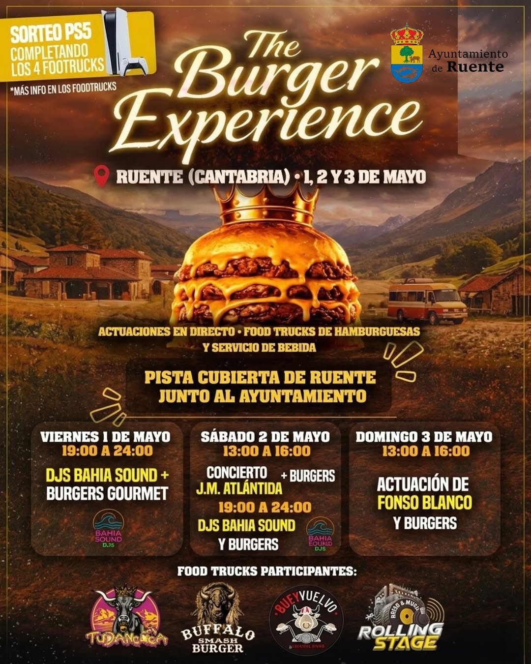 The Burger Experience en Ruente — Festival gastronómico