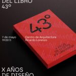 Presentación del libro 43. X años de diseño en Cantabria en Espacio Ricardo Lorenzo