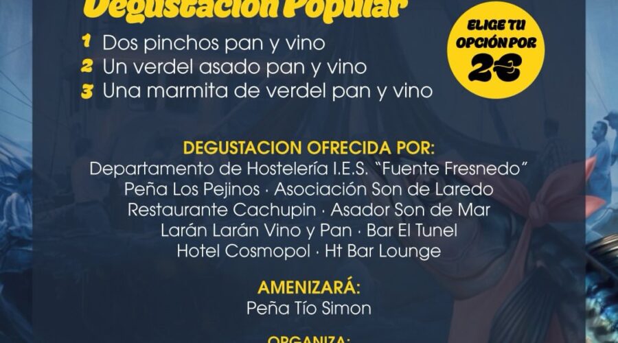 XXII Día del Verdel en Cofradía de Pescadores San Martín, Laredo