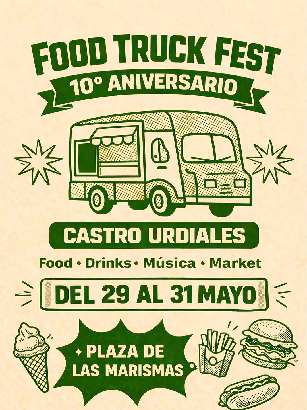 Food Truck Fest 10º Aniversario en Castro Urdiales
