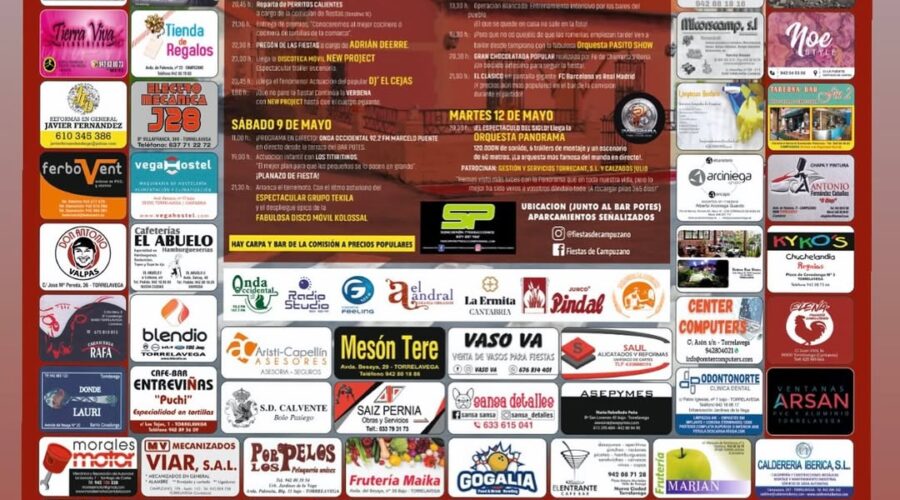 Fiestas de Campuzano en Gran Carpa, Campuzano