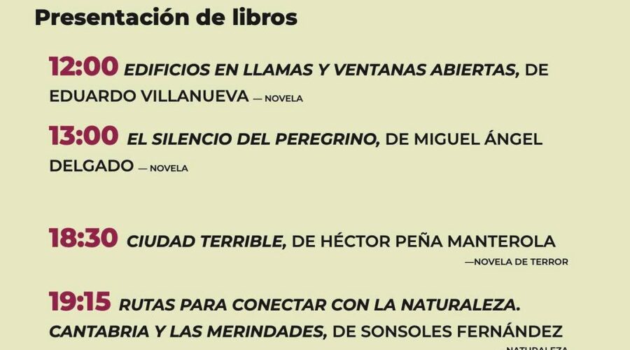 9ª Feria del Libro de Torrelavega en Avenida de España