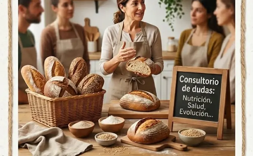 Hablemos de Pan en El Obrador de María