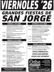 Fiestas de San Jorge 2026 Viérnoles