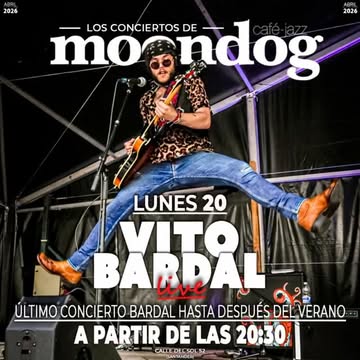 Concierto de Vito Bardal en Moondog, Santander