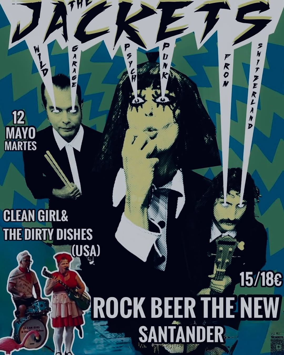 Concierto de THE JACKETS en Rock Beer The New