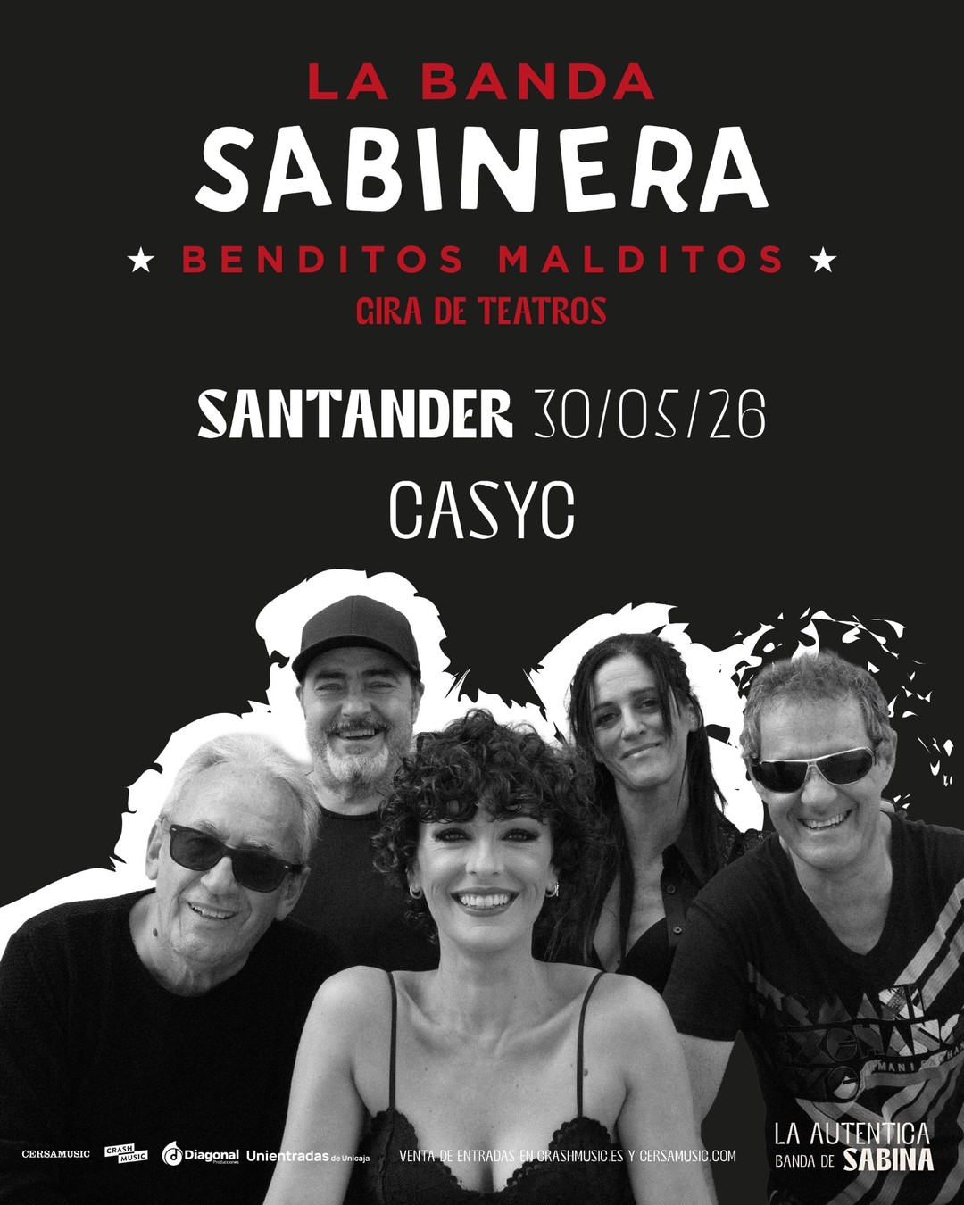 La Banda Sabinera en directo en Teatro CASYC