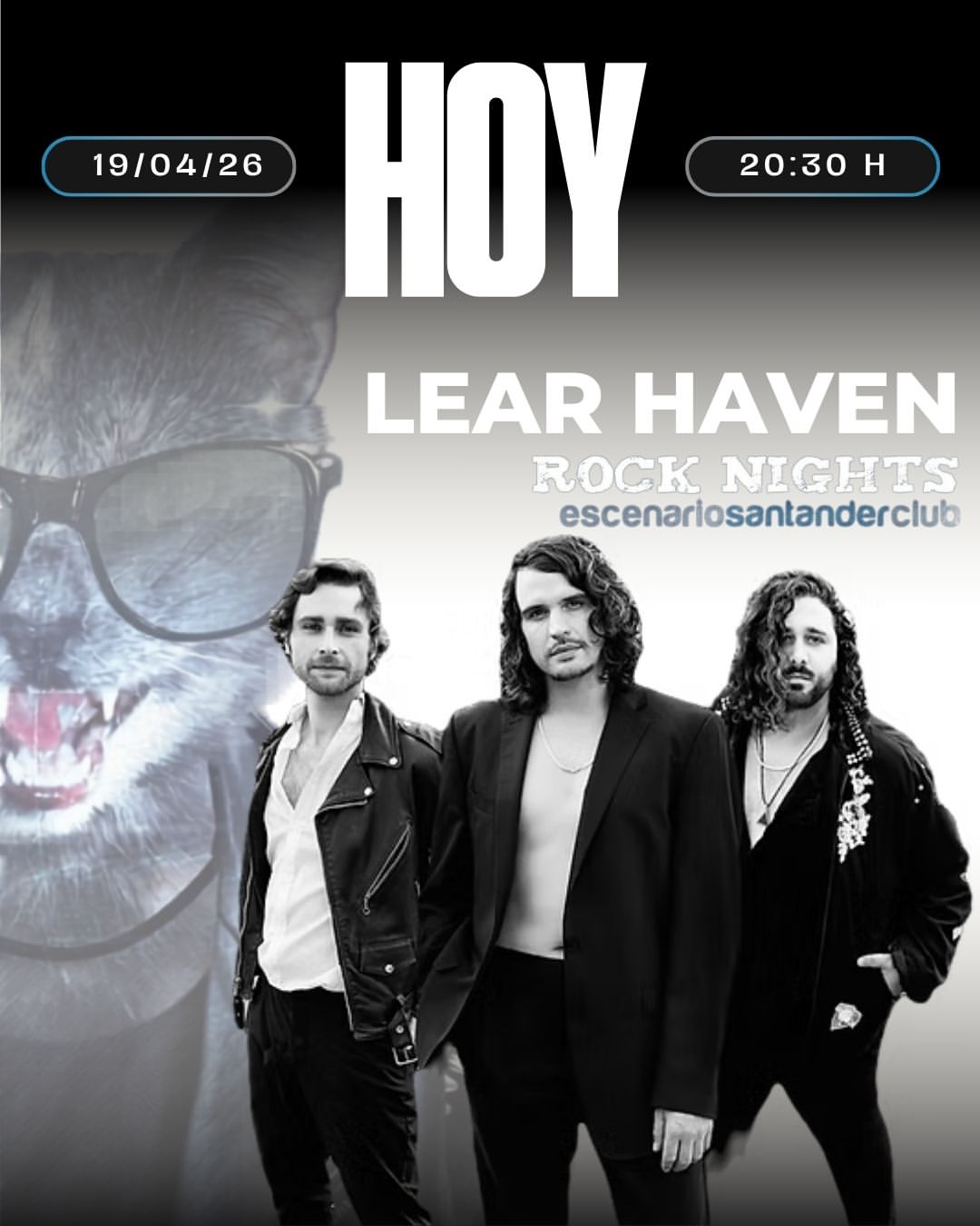 Lear Haven en directo en Escenario Santander