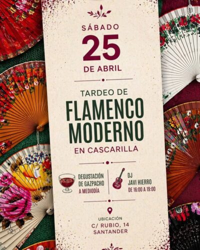 Tardeo de Flamenco Moderno en Cascarilla, Santander