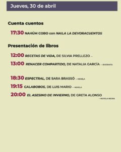 9ª Feria del Libro de Torrelavega en Avenida de España