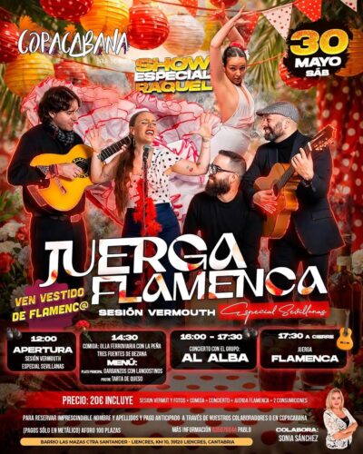 Juerga Flamenca en Discobaile Copacabana, Liencres