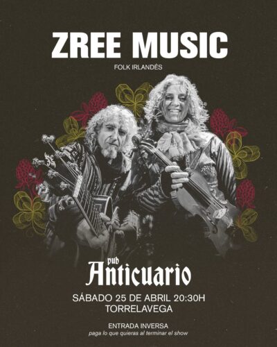ZREE MUSIC en directo en pub Anticuario