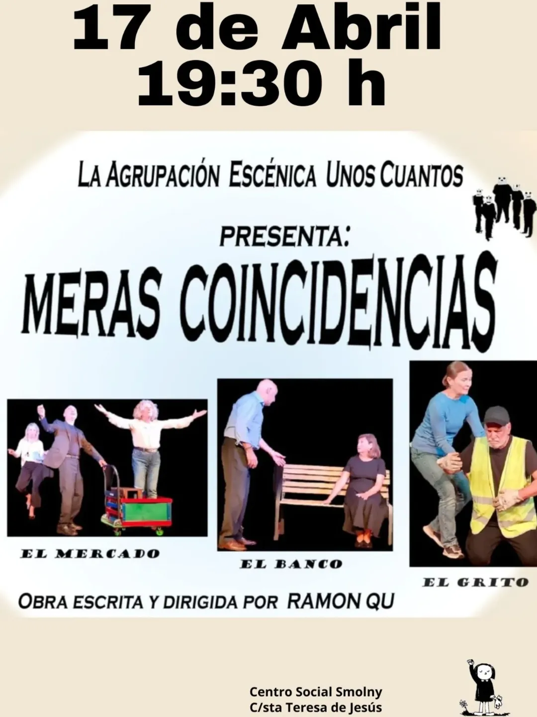 Meras coincidencias — Unos cuantos en Centro Social Smolny