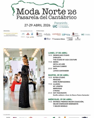 Pasarela del Cantábrico 2026 en Paraninfo UC, Santander