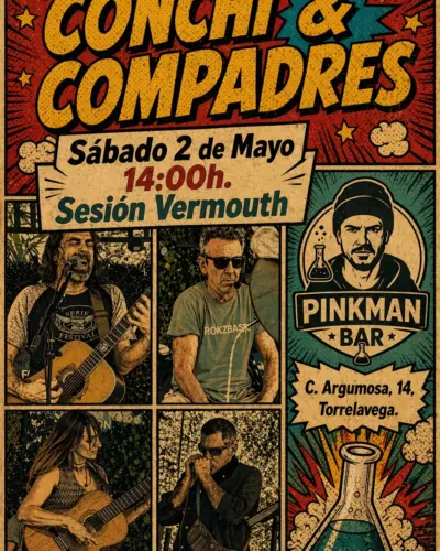 Conchi & Compadres en directo en Pinkman Bar