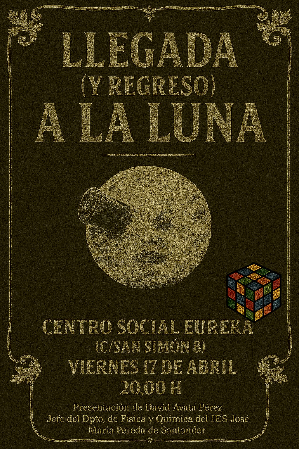 Charla: Llegada (y regreso) a la Luna en Centro Cultural Eureka