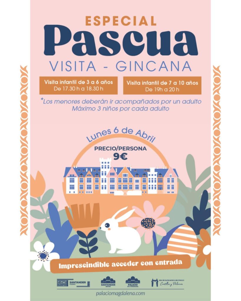 Yincana de Pascua en el Palacio de La Magdalena: Plan Familiar