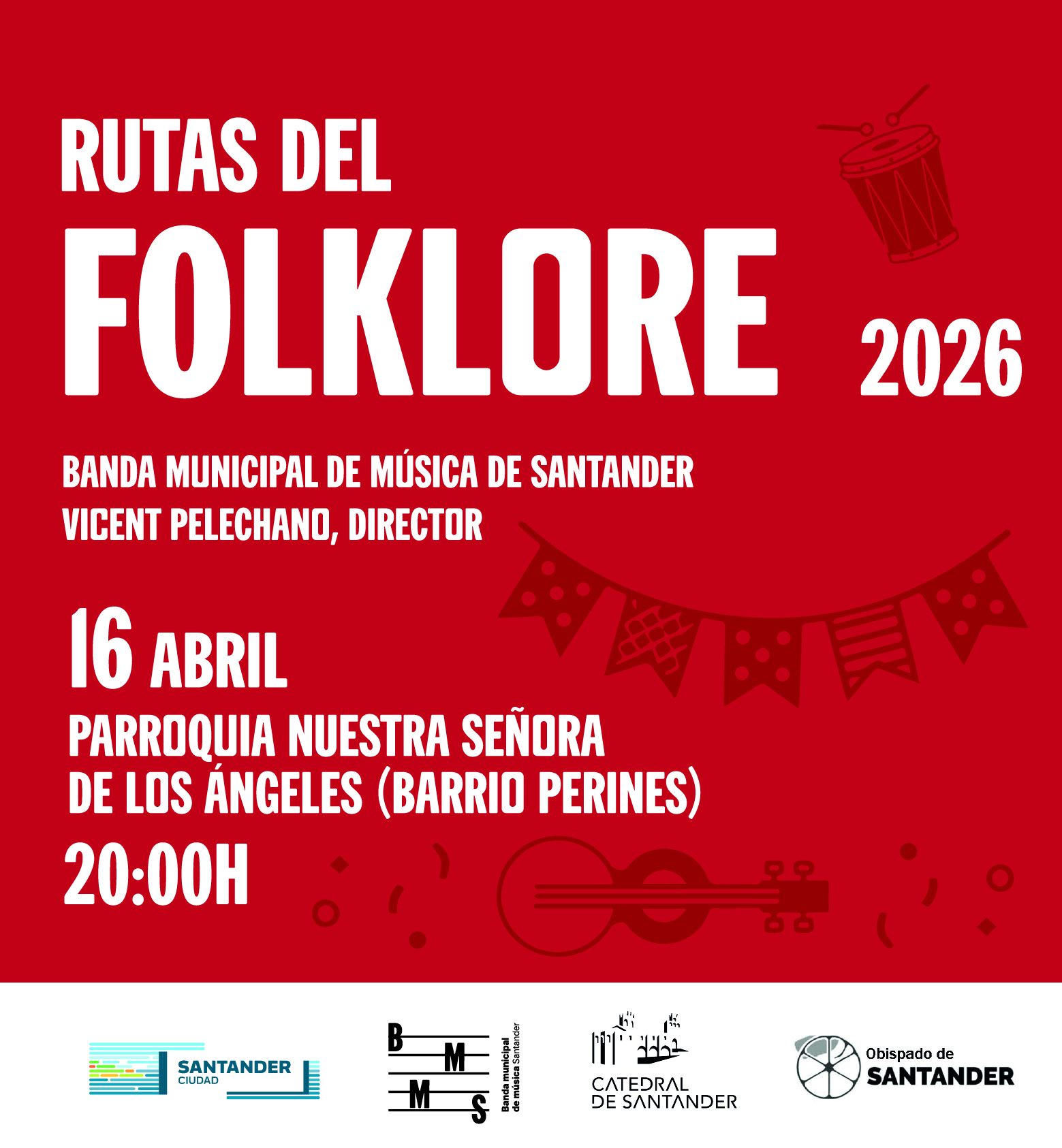 «Rutas del folclore» en Parroquia de Santa María de los Ángeles