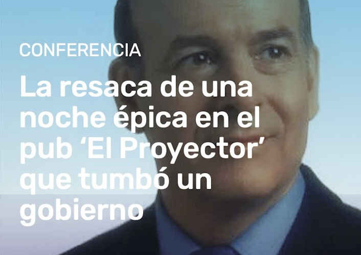 Sucedió en un bar: La resaca de una noche épica en el pub El Proyector que tumbó un gobierno en Espacio Magallanes
