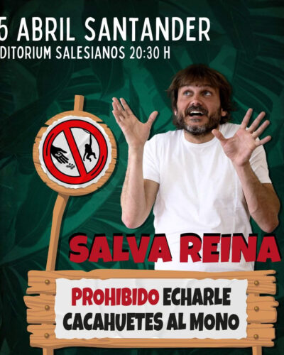 Salva Reina presenta su espectáculo de comedia en Auditorium Salesianos